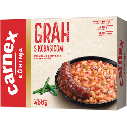 Carnex Grah s kobasicom 400G slika 1