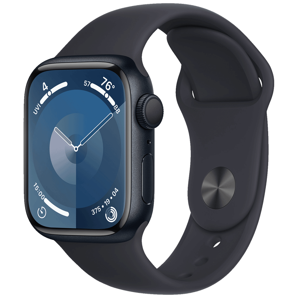 Apple SAT pametni, 1.69" LTPO OLED zaslon, vodootporan BT, WiFi - Watch Series 9 GPS 41mm Midnight slika 1