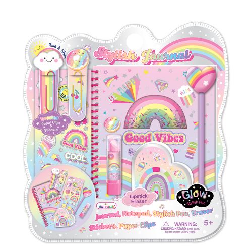 HOT FOCUS set stilski dnevnik Rainbow 252 RB slika 1