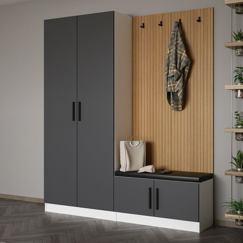 Noah - 8295 Anthracite Hall Stand slika 3