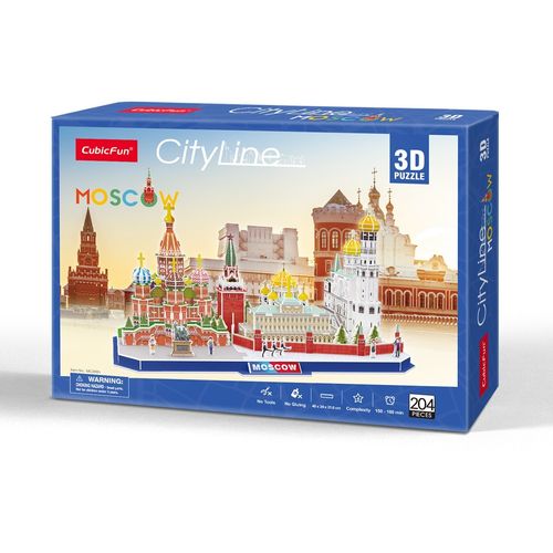 Cubicfun 3D puzle City Line Moskva slika 6
