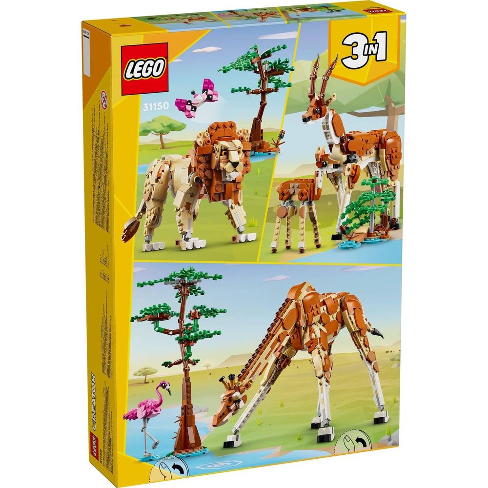 LEGO 31150 Divlje safari životinje 3U1 slika 9