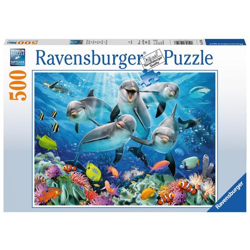 Ravensburger Puzzle dupini, 500kom slika 1