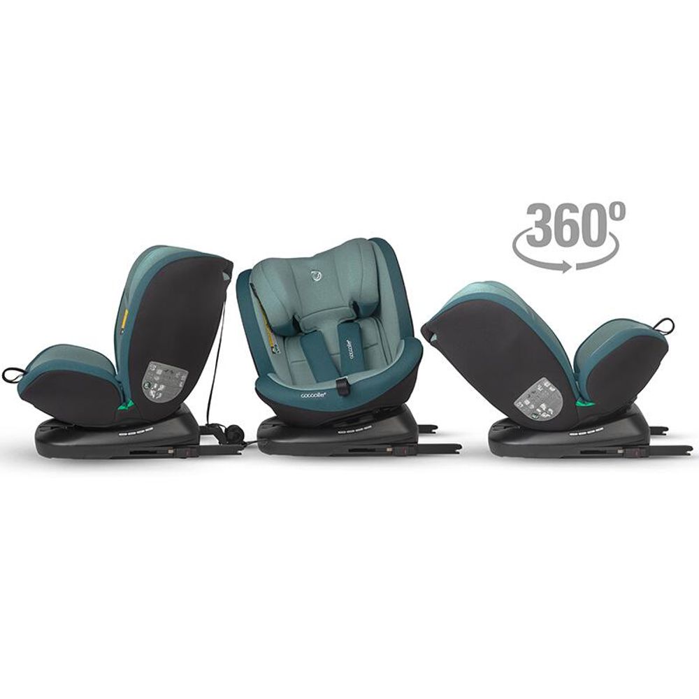 Coccolle® Autosjedalica Mydo i-Size 360° 40-150cm Isofix, Atlantic Blue slika 7