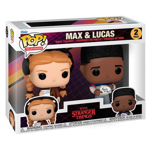 POP pack 2 figures Stranger Things Max & Lucas slika 1