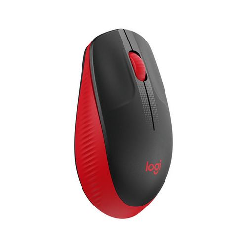 Logitech M190 Bežični Miš, Crveni slika 2