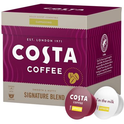 Costa Dolce Gusto kompatibilne kapsule Signature blend - Cappuccino