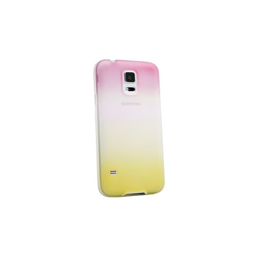 Maska Rainbow za Samsung I9500 roze-zuta slika 1