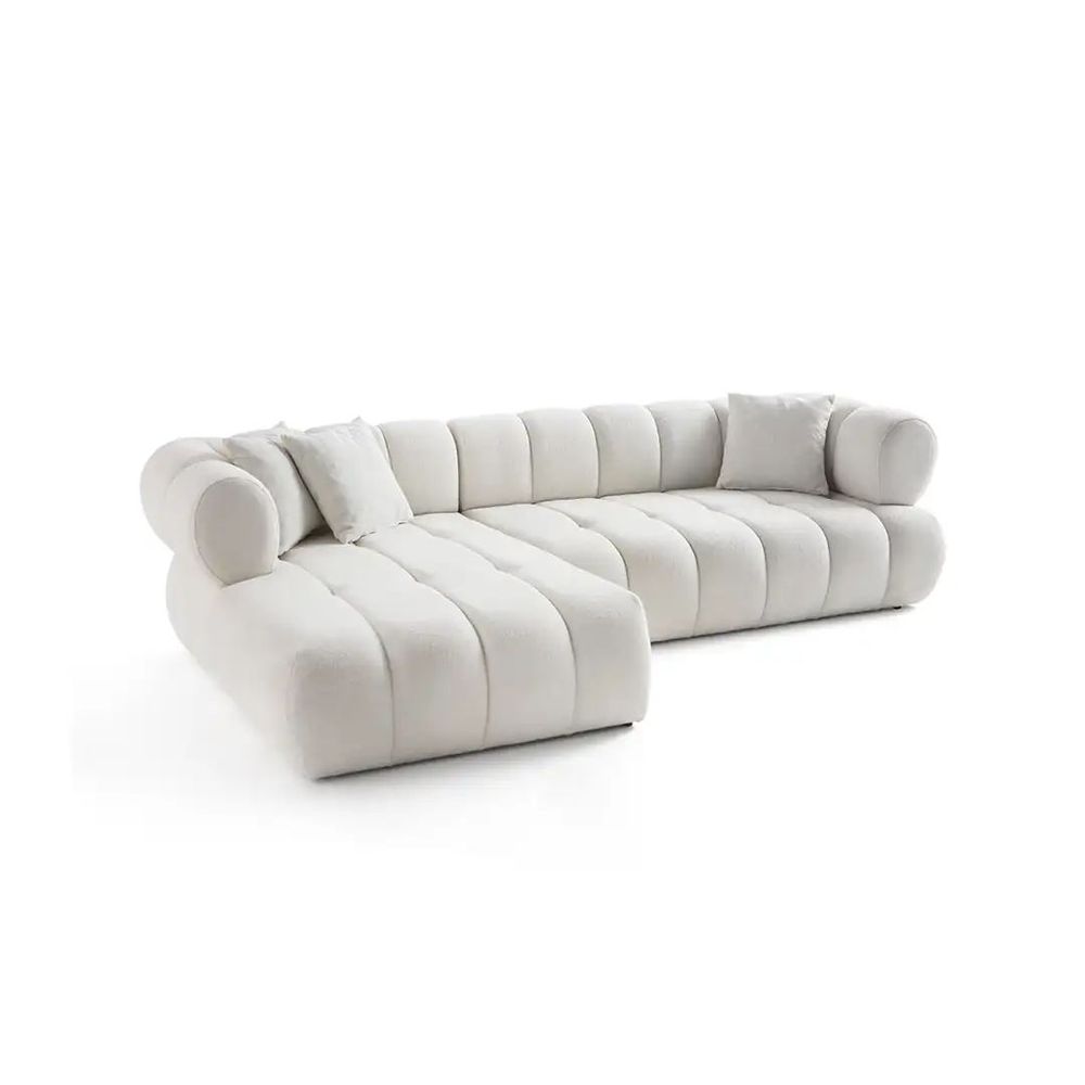 Ugaona Sofa Petra Lijeva - Bijela slika 8