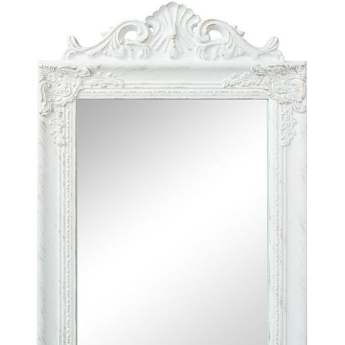 Samostojeće Ogledalo Barokni stil 160x40 cm Bijela boja slika 20