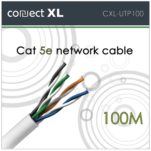 Connect XL Mrežni UTP CAT5E kabel na pak 100 met - CXL-UTP100 slika 1