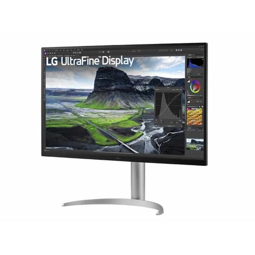 Monitor LG 32UQ850V-W 32"/IPS/3840x2160/60Hz/5ms GtG/HDMIx2,DP,USB/pivot,visina/zvučnici/srebrna slika 4