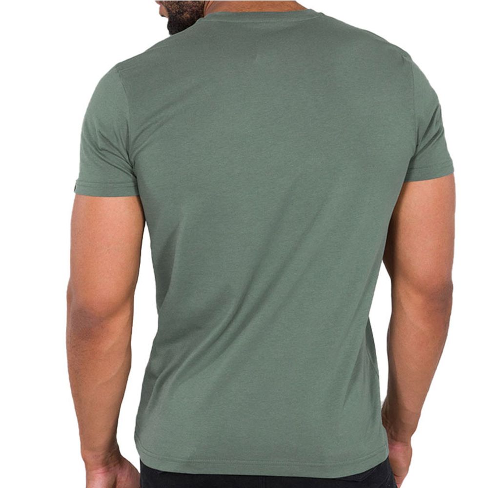 Alpha Industries Muška majica kratkih rukava Basic, Zelena slika 2