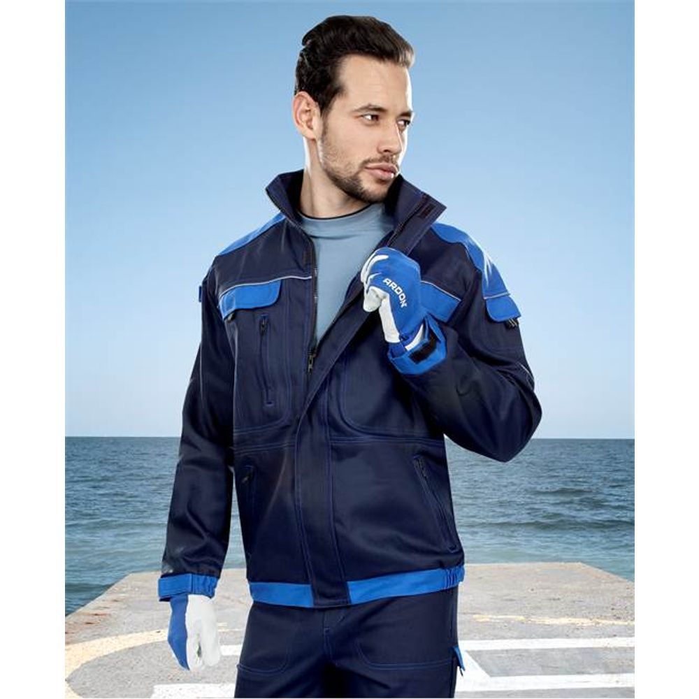 Ardon radna bluza Cool Trend H8220/XXXL (60-62; tamnoplava-svijetloplava) slika 4