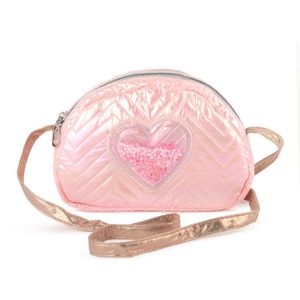 Amek Mini torbica Srce 19cm, Pink