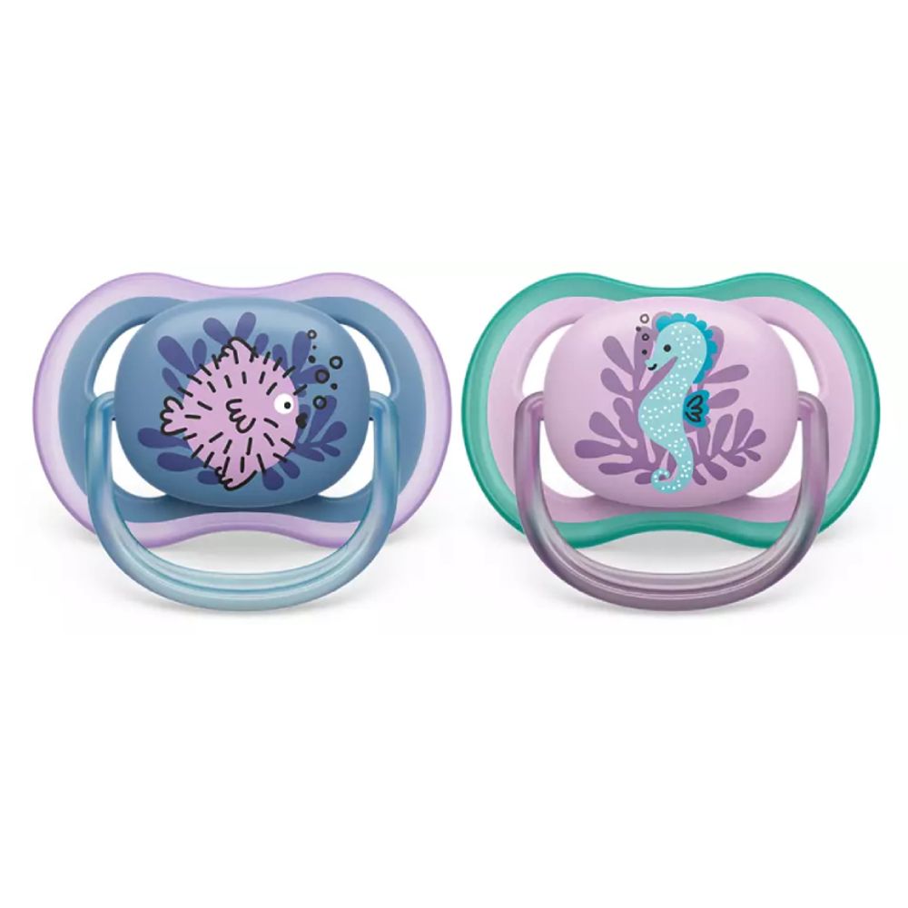 Philips Avent Duda varalica Ultra Air 6-18mj Girl, 2kom slika 2