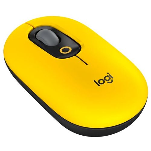 Logitech Pop Mouse with Emoji, Blast Yellow slika 3