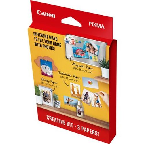 Canon Pixma Creative Kit (MG101 4x6 + RP-101 4x6 + PP201 4x6) slika 1