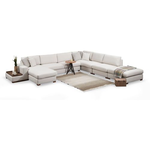 Ugaona Sofa Loop 11 Beige slika 6