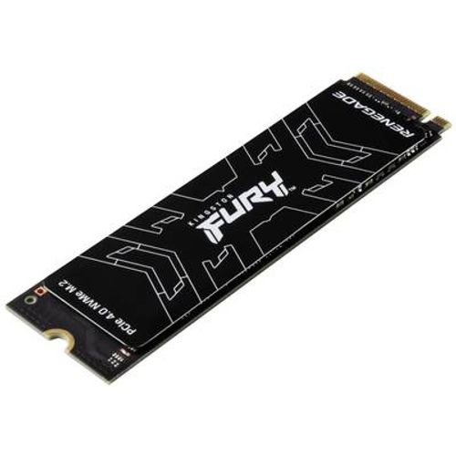 Kingston SFYRSK/1000G M.2 NVMe 1TB SSD, FURY Renegade, PCIe Gen 4x4, 3D TLC NAND, Read up to 7,300 MB/s, Write up to 6,000 MB/s, 2280, Includes cloning software, w/Heatsink slika 1
