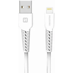 Swissten kabl USB/Lightning 1,0m bela