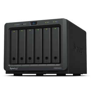 SYNOLOGY DS620slim DiskStation, 6HDD 2,5", 4LAN, 2(6)GB