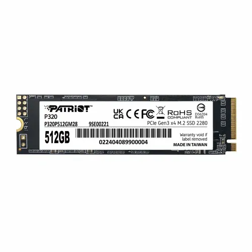 Patriot P320 3000MBs/2200MBs P320P512GM28 SSD M.2 NVMe 512GB  slika 1