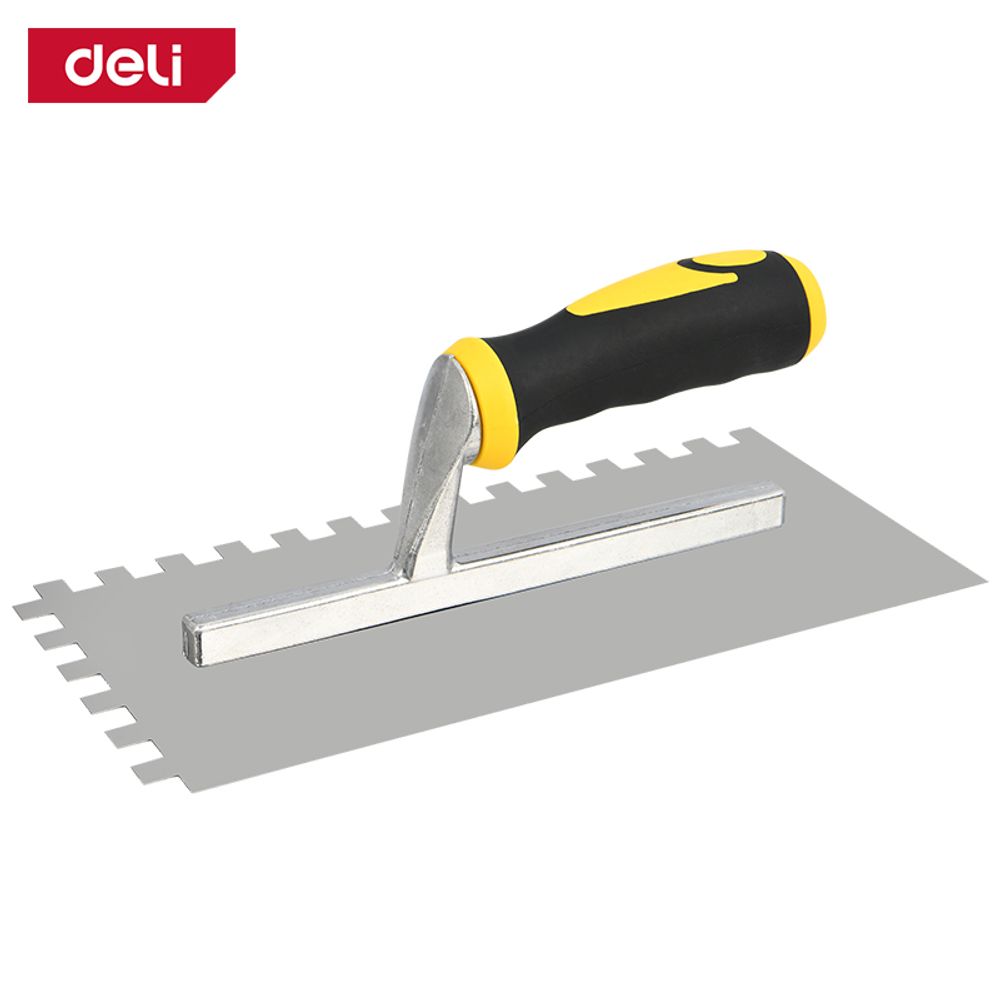 Gleterica inox nazubljena 10x10 mm 280x130 mm Deli EDL509321  slika 1