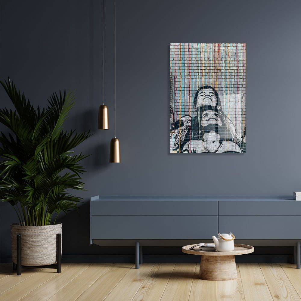 UV-024 - Dekorativna Slika na Kaljenom Staklu, Višebojna, 50 x 70 cm slika 2