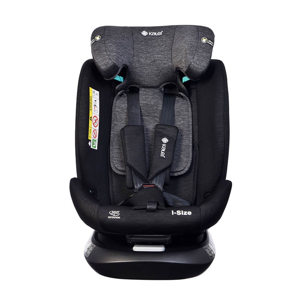 KALEI Autosjedalica i-Fortis 360 Isofix 40-150cm, Black/Grey  slika 2