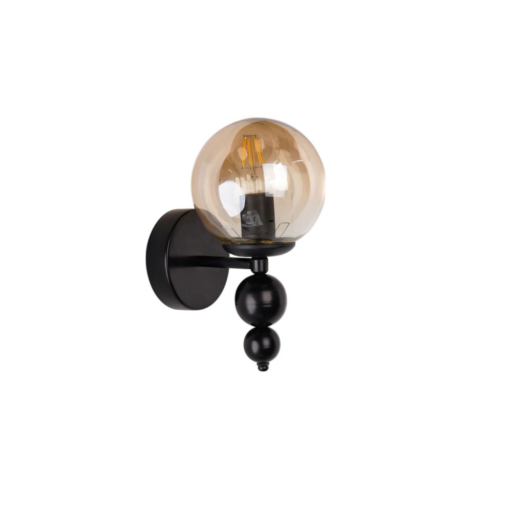 Opviq Zidna lampa 854, med, crna slika 2