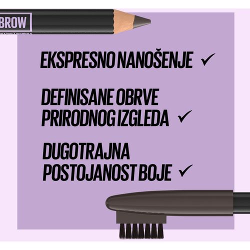 Maybelline New York Express Brow olovka za obrve 04 Medium Brown slika 7