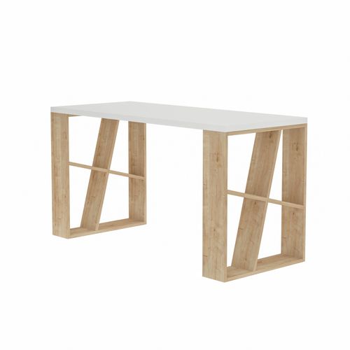 Honey - White, Oak White
Oak Study Desk slika 2