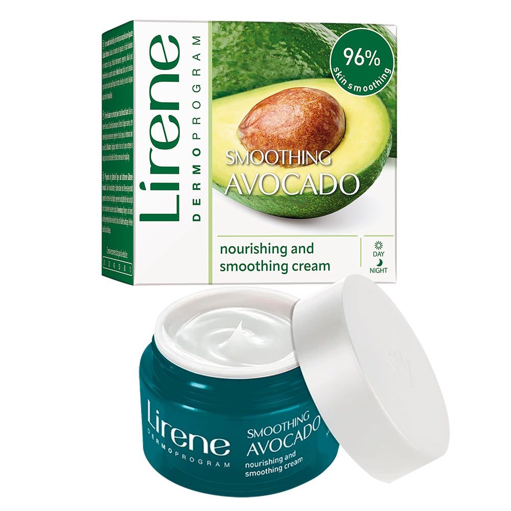 Lirene  Smoothing Avocado krema za lice D/N 50ml slika 1