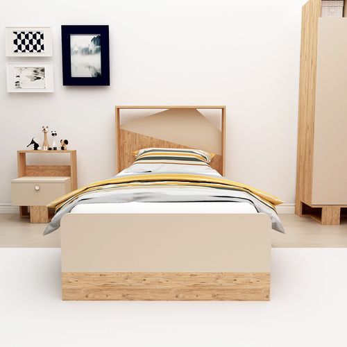 Sneker 94 - Atlantic Pine, Beige Atlantic Pine
Beige Single Bedstead slika 2