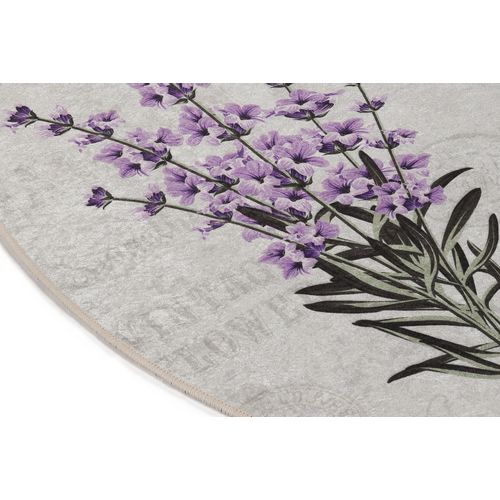 Lavender Oval DJT  Multicolor Carpet (60 x 90) slika 5