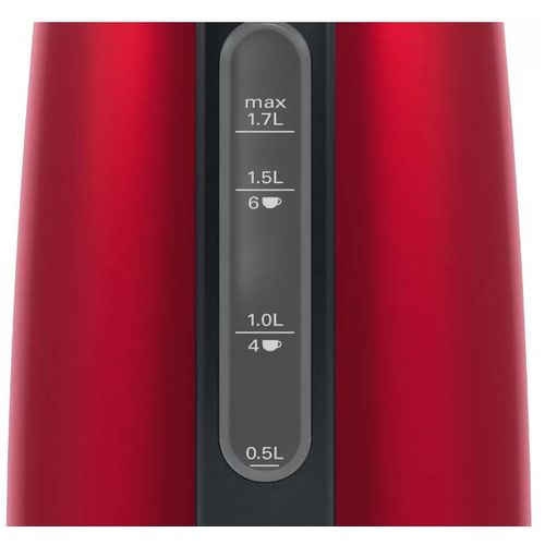 Bosch TWK3P424 kuvalo za vodu, DesignLine 1.7 l, crvena boja slika 5