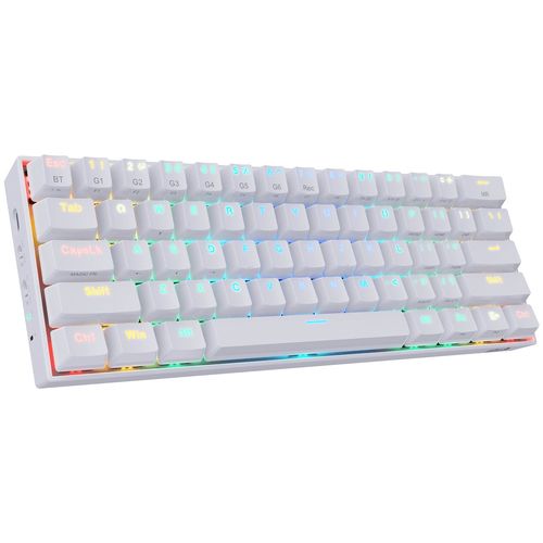 KEYBOARD - REDRAGON DRACONIC K530W RGB BLUETOOTH AND WIRED MECHANICAL WHITE slika 2