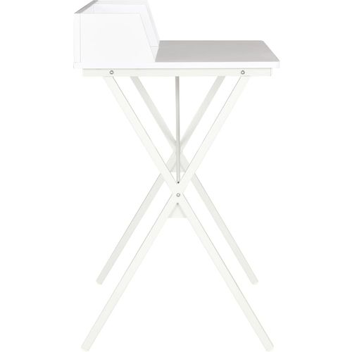 Radni stol bijeli 80 x 50 x 84 cm slika 23