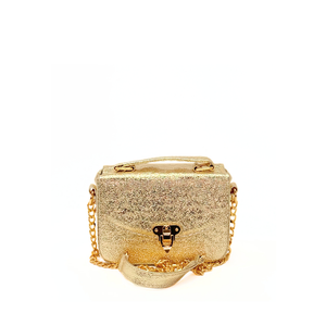 ILEA Ženska torba Tea 19x13cm, Zlatna Glitter