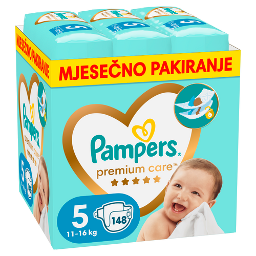 Pampers Premium Care XXL mjesečno pakiranje slika 4