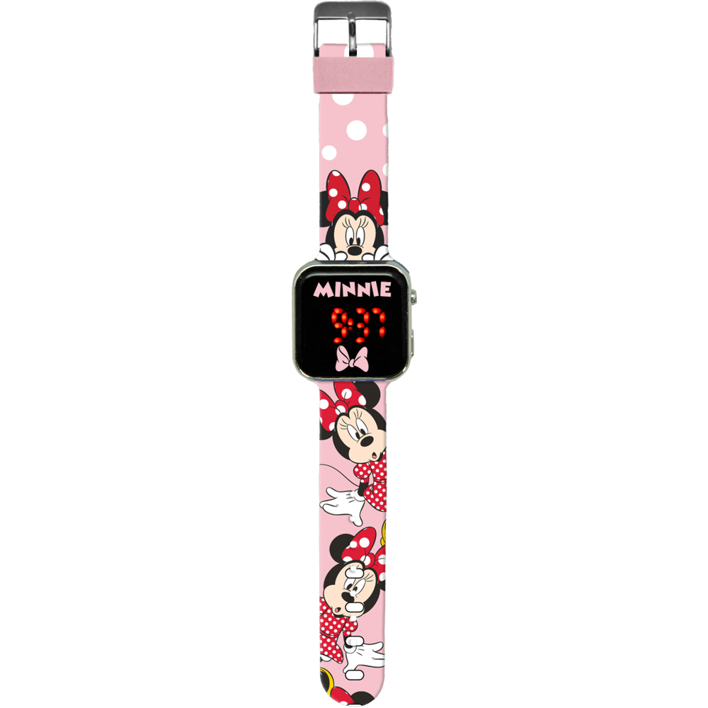 Disney MN4369 Dječiji digitalni LED sat Minnie Mouse slika 1