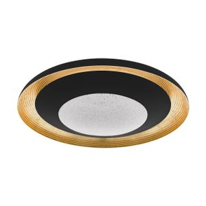 Eglo Canicosa 2 plafonjera, led, 24,5w, 3000lm, prom 495, dimabilna, crno/zlatna 