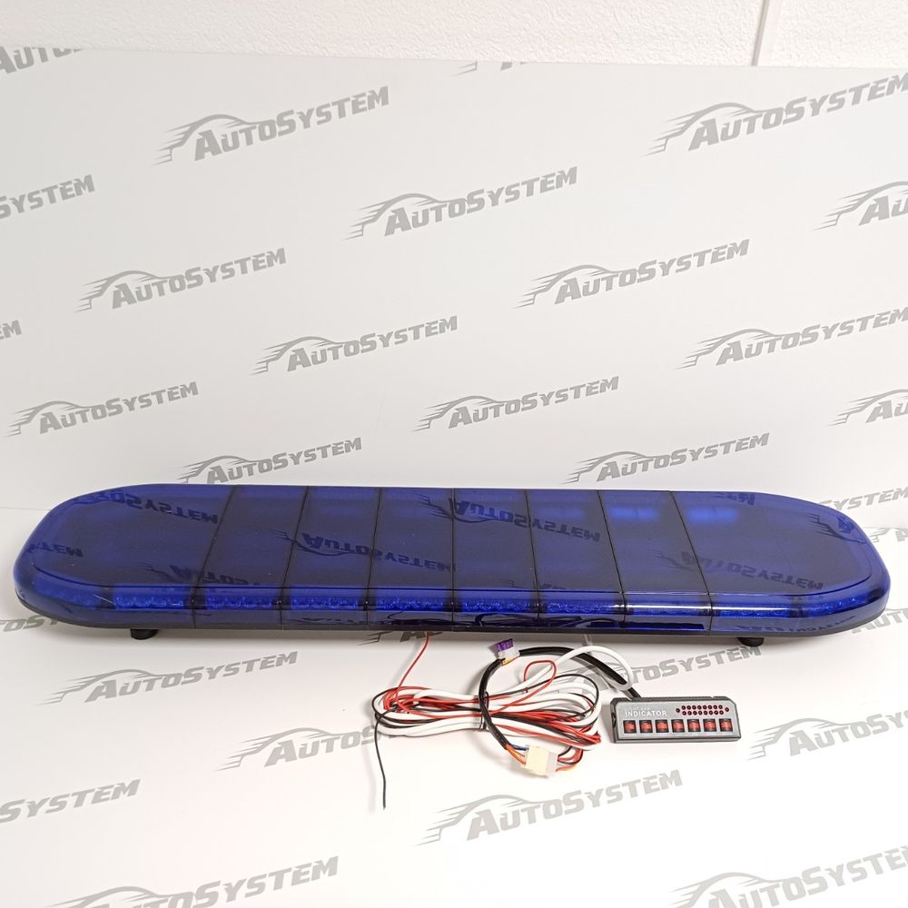 Rotacija krovna LED 8500 plava 130 cm slika 1