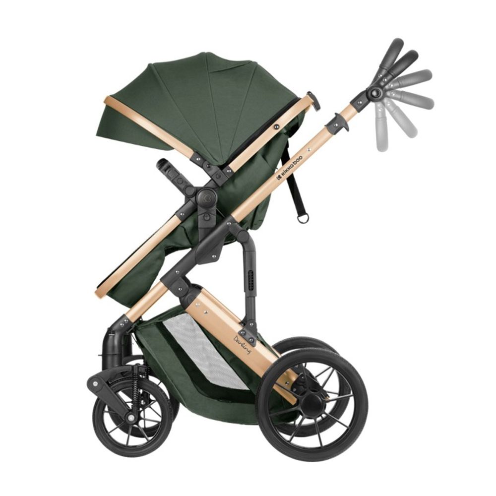Kikka Boo Kolica Darling 3U1, Army Green slika 9