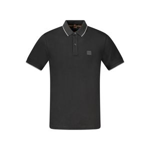 HUGO BOSS POLO SHORT SLEEVE MEN BLACK