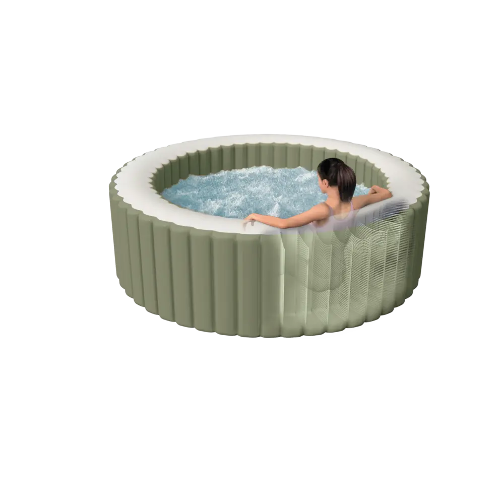 Intex hidromasažni bazen 236x236x71 cm, okrugli zeleni 28412NP slika 6