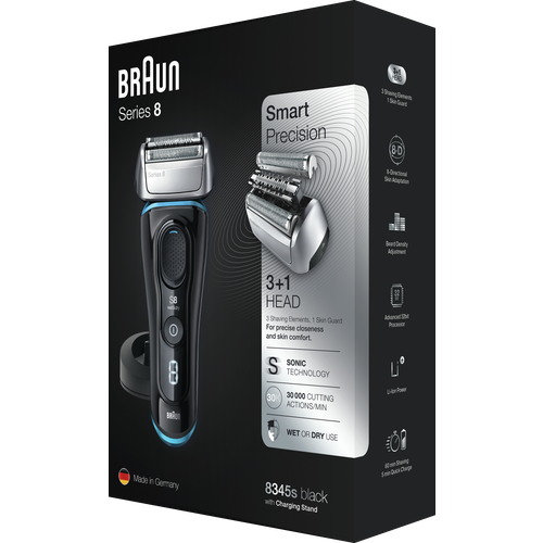 Braun brijaći aparat 8345s crni slika 8