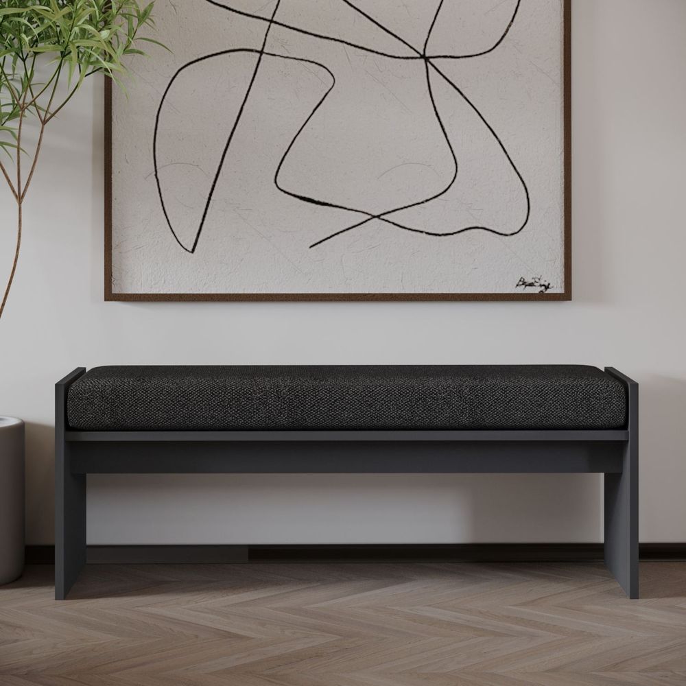 Klupa Pearl - boje: antracit slika 2