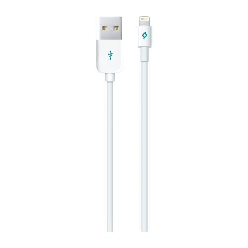 Ttec Kabel - MFi (Apple license) - Lightning to USB (1,20m) - White slika 1